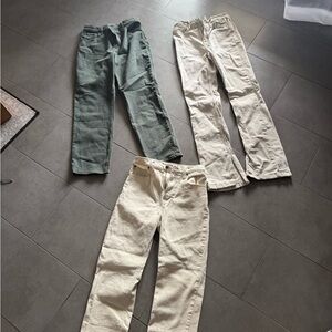Abercrombie & fitch / ZARA hi rise bundle